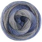 Lana Grossa Gomitolo Gala 4030 Grigio topo/grigio/blu acciaio/blu marino/blu zaffiro/grigio chiaro