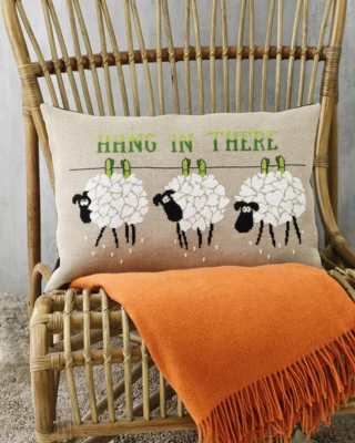 Kit Ricamo Hang in there 58 x 40 cm
