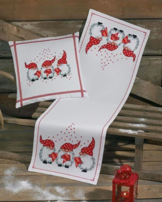 Kit Ricamo Polkanisser 40 x 40 cm