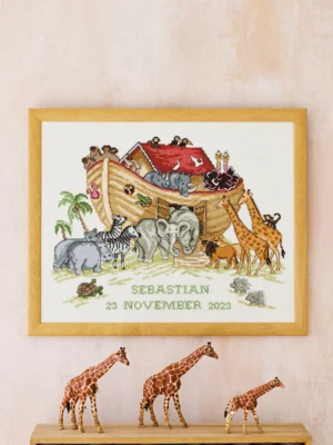 Kit di Ricamo Arca di Noè R5677 43 x 34 cm