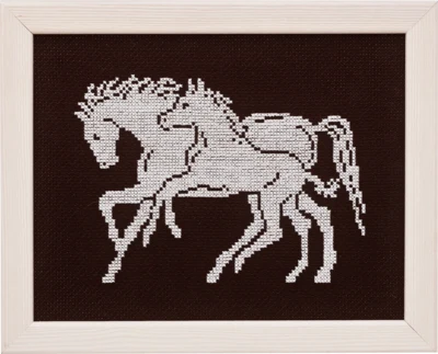Kit da ricamo Cavallo con puledro 5381 17 x 22 cm