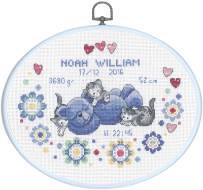 Kit da ricamo Noah William M5958/03 20 x 26 cm