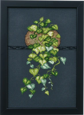 Kit da Ricamo Heart Leaf Philo. 20 x 29 cm