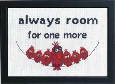Kit da Ricamo Always room for one 29x20 cm