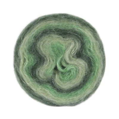3104 Verde chiaro/verde scuro sfumato