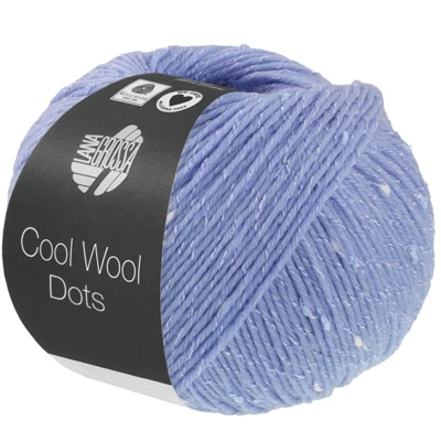 Lana Grossa Cool Wool Dots 01 Azzurro chiaro