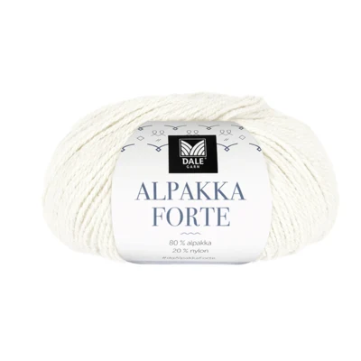 Dale Alpakka Forte 717 Bianco
