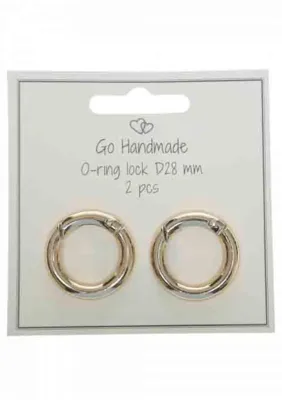 Go Handmade O-Ring Lock 28 mm (2 pz)