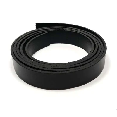 Cinturino in pelle HobbyArts, 115 cm, nero