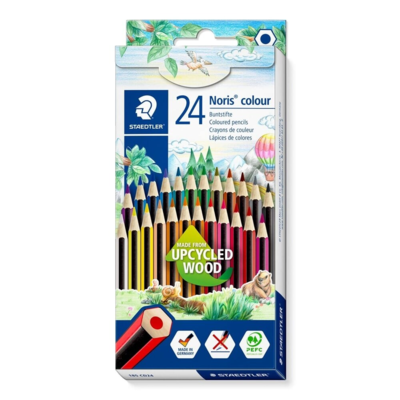 STAEDTLER Noris colore 185, matite colorate, 24 pz
