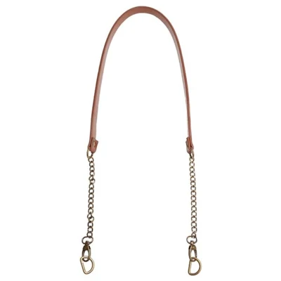 Go Tracolla fatta a mano con catena in bronzo 16 mm x 102 cm