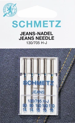 Aghi per macchina da cucire Schmetz Jeans, 5 pezzi