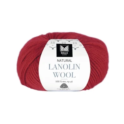 Dale Natural Lanolin Wool 1407 Rosso chiaro
