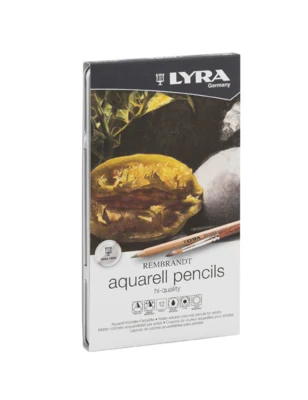 Matite colorate Lyra Rembrandt Aquarell, 12 pezzi