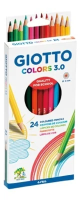 Giotto Colors 3.0 Matite colorate, 24 pz