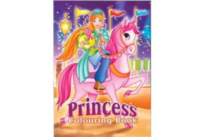 Libro da colorare A4 Principessa e cavallo, 16 pagine