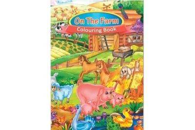Libro da colorare A4 In fattoria, 16 pagine