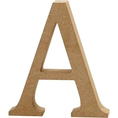Lettera, MDF, 8 cm, 1 pz