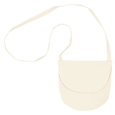 Borsa a tracolla Chiaro naturale 15x14 cm