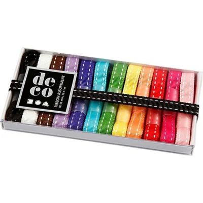 Nastro decorativo, 10 mm, 1 m, 12 pezzi