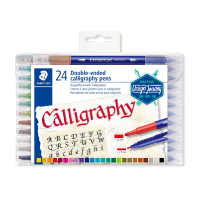 STAEDTLER Kalligrafitusser Duo, 24 pezzi