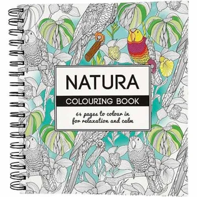 Libro da colorare Natura 19,5 x 23 cm, 64 pagine