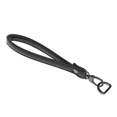 Cinturino Go Handmade Bag con chiusura grigio scuro, 16 cm