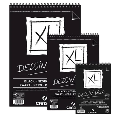 Blocco di carta XL Dessin Noir Sketch