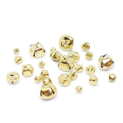 HobbyArts Bells Gold Mix, 25 pezzi