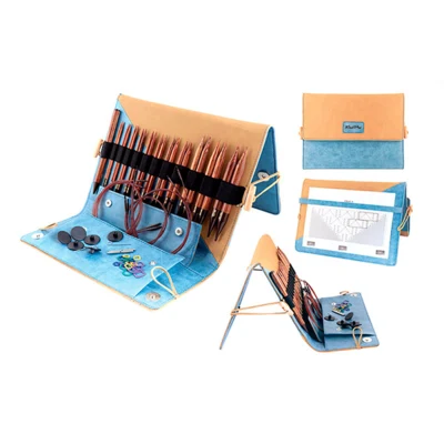 KnitPro Ginger Set di Ferri Circolari Componibili Deluxe 60/80/100 cm