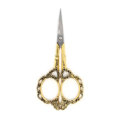 Forbici antiche Oro, 11 cm