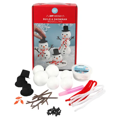 Costruisci un pupazzo di neve, 1 set