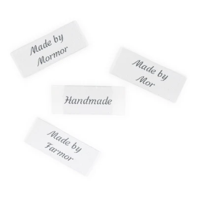 Etichette HobbyArts, bianche, 5 pezzi