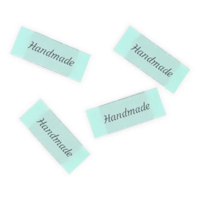 Etichette HobbyArts, menta, 5 pezzi