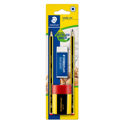 STAEDTLER Matite, gomme e punte di matita, 4 pezzi