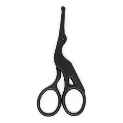 Forbici Cicogna Nero, 9 cm