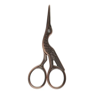 Forbici Cicogna Rame, 9 cm