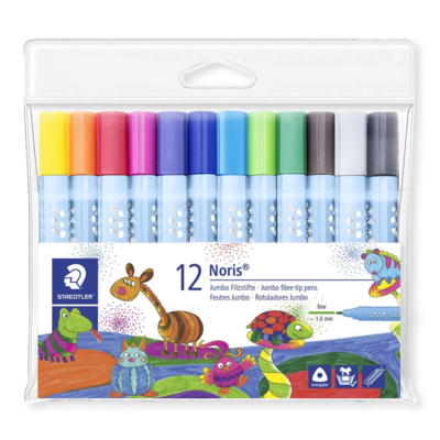 STAEDTLER Noris Jumbotusser, 12 pezzi