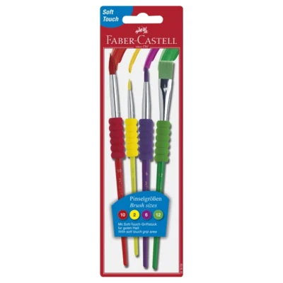 Pennelli Faber-Castell 4 colori
