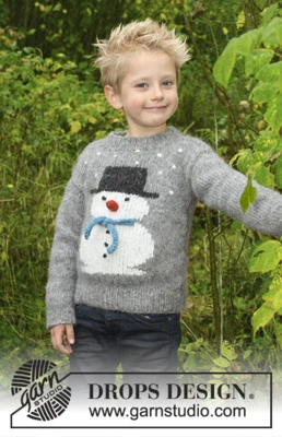 30-28 Bambini di Natale di Frosty di DROPS Design