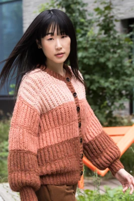 DSA83-03 Cardigan Tamira Ruggine