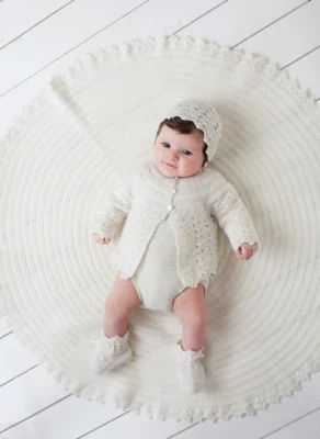 DG276-11 Set neonato all&#39;uncinetto Fanny