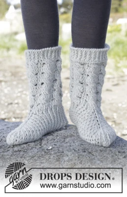 166-33 Calzini Snowdrift di DROPS DesignPS