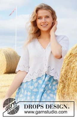 223-20 Summer Land Jacket by DROPS Design
