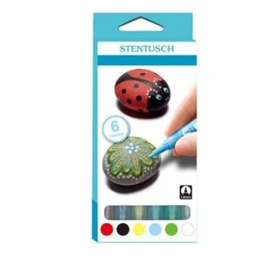 Sten Tusch, 6 pz. Colori misti
