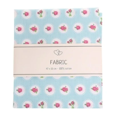 Blu con rose with