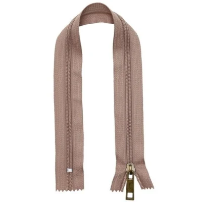 Cerniera in nylon fatta a mano 40 cm