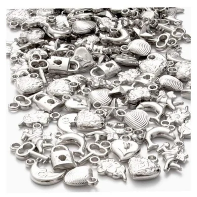 Ciondoli in argento, 80 g, 15-20 mm