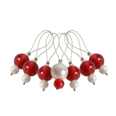 KnitPro ZOONI Marcatori per maschere Amaranto, 7 pz.