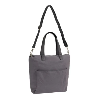 Borsa a tracolla per filato, grigio scuro